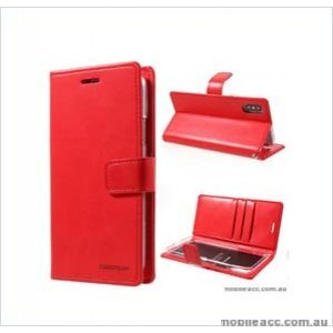 Korean Mercury Bluemoon Diary Wallet Case For  Samsung  Note 9  Red