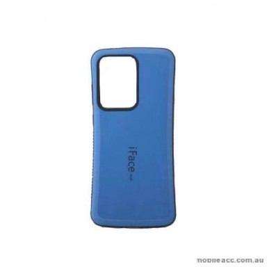 ifacMall Anti-Shock Case For Samsung S21 Ultra 6.8 inch  Blue