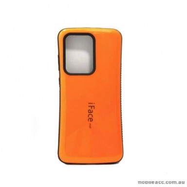 ifacMall Anti-Shock Case For Samsung S21 Ultra 6.8 inch  Orange