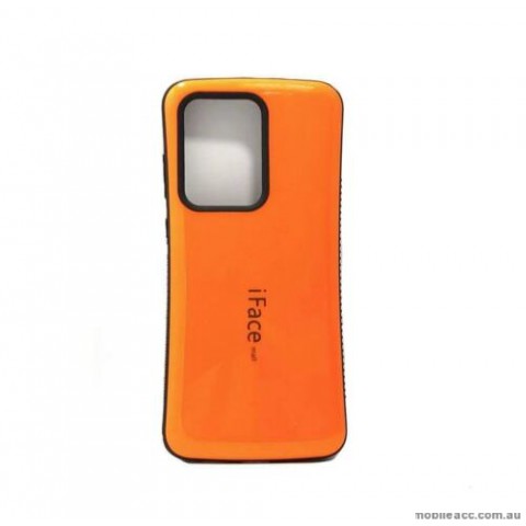 ifacMall Anti-Shock Case For Samsung S21 Ultra 6.8 inch  Orange