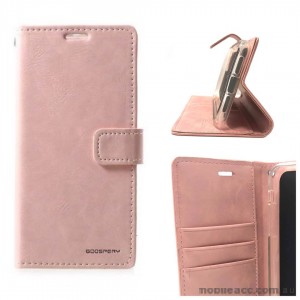 Mercury Goospery Blue Moon Diary Wallet Case For Samsung S21 Ultra 5G  Rose Gold