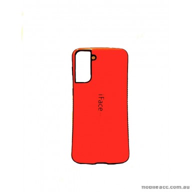 ifacMall Anti-Shock Case For Samsung S21 Plus 6.7 inch  Red