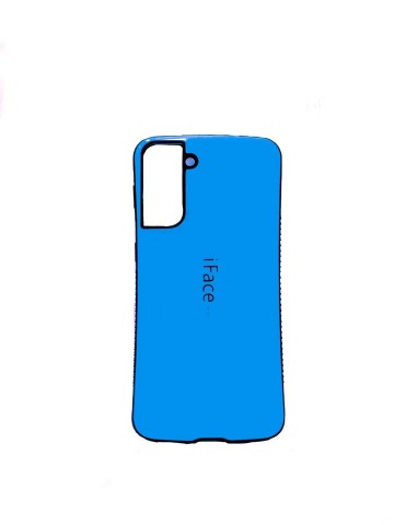 ifacMall Anti-Shock Case For Samsung S21 Plus 6.7 inch  Blue