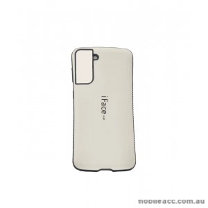 ifacMall Anti-Shock Case For Samsung S21 Plus 6.7 inch  White