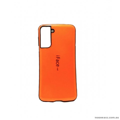 ifacMall Anti-Shock Case For Samsung S21 Plus  Orange
