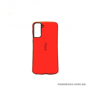 ifacMall Anti-Shock Case For Samsung S21 6.2 inch  Red