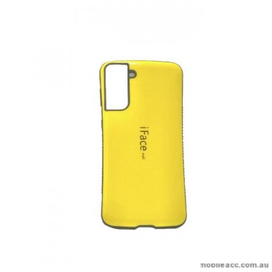ifacMall Anti-Shock Case For Samsung S21 6.2 inch  Yellow