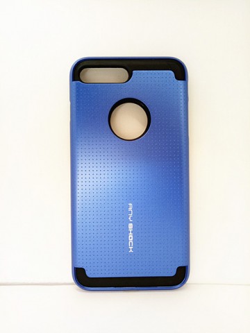 KOREAN ANY SHOCK LAYER GUARD CASE FOR iPhone 7 Plus - Royal Blue