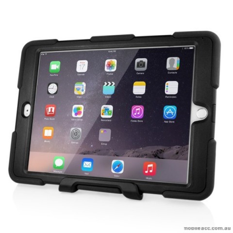 TOUGH CASE FOR IPAD MINI 4 WITH SURVIVOR WITH STAND - Black