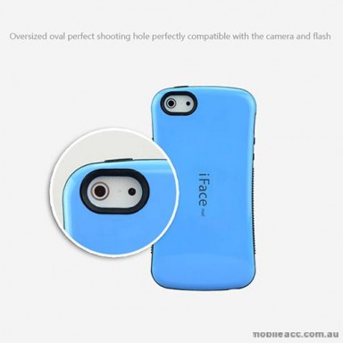 iPhone 6/6S Plus Premium iFace Shockproof Case - Blue X2