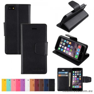 iPhone 6+/6S+  Korean Mercury Sonata Diary Wallet Case - Black