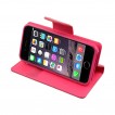 iPhone6+/6S+  Korean Mercury Sonata Diary Wallet Case - Hot Pink