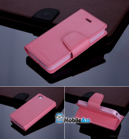 iPhone 6+/6S+  Korean Mercury Sonata Diary Wallet Case - Baby Pink