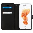 Mercury Mansoor Wallet Diary Case for iPhone 5/5S/SE Black