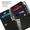 Original Mercury Mansoor Wallet Diary Case for iPhone 6 Plus / 6S Plus Black