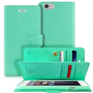 Original Mercury Mansoor Wallet Diary Case for iPhone 6/6S Green