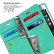 Mercury Mansoor Wallet Diary Case for iPhone 5/5S/SE Mint