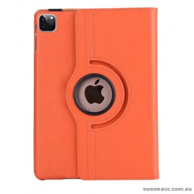 360 Degree Rotating Case for Apple iPad Pro 12.9 inch 2020  Orange