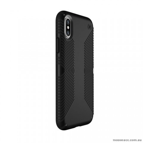 ORIGINAL Speck Presidio GRIP Shockproof Case For iPhone X - Black