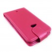 Synthetic Leather Flip Case for Nokia Lumia 625 - Hot Pink