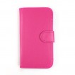 Synthetic Leather Wallet Case for Nokia Lumia 1020 - Hot Pink