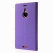 Mercury Goospery Fancy Diary Wallet Case for Nokia Lumia 1520 - Purple