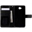 Mooncase Stand Wallet Case For Microsoft Lumia 650 Black
