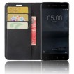 Mooncase Stand Wallet Case For Nokia 5 - Black