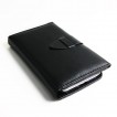 Triple Folded PU Leather Wallet Case for Samsung Galaxy Note2