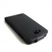 Synthetic Leather Flip Case for Samsung Galaxy Ativ S - Black