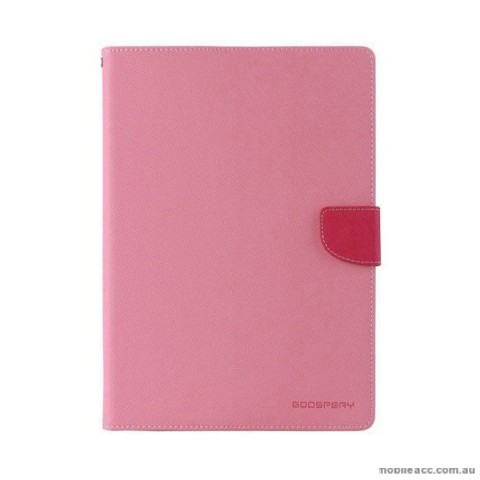Mercury Goospery Fancy Diary Wallet Case for Samsung Galaxy Tab S2 9.7 Light Pink