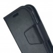 Synthetic Leather Wallet Case for Samsung Galaxy Young 2 - Black