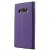 Korean Mercury Fancy Diary Wallet Case for Samsung Galaxy A3 - Purple