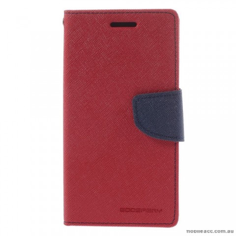 Korean Mercury Fancy Diary Wallet Case for Samsung Galaxy A5 - Red