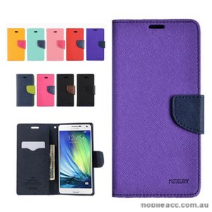 Korean Mercury Fancy Diary Wallet Case Cover for Samsung Galaxy J1 Purple