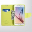 Korean Mercury Fancy Dairy Wallet Case for Samsung Galaxy J5 Navy