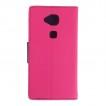 Mooncase Stand Wallet Case for Samsung Galaxy J1 Ace Hot Pink