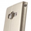 Mercury Goospery Bravo Diary Wallet Case For Samsung Galaxy J5 2016 - Gold