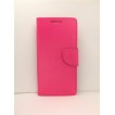 Mercury Goospery Bravo Diary Wallet Case For Samsung Galaxy J5 Prime - Hot Pink