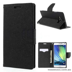 Wisecase Wallet Case for Samsung Galaxy A7 Black
