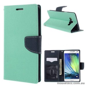 Wisecase Wallet Case for Samsung Galaxy A7 Green