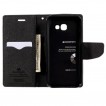 Mercury Goospery Fancy Diary Wallet Case For Samsung Galaxy A3 2017 Black