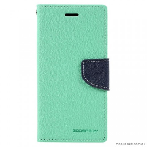 Mercury Goospery Fancy Diary Wallet Case For Samsung Galaxy A3 2017 Mint