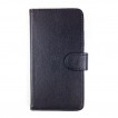 Synthetic Leather Wallet Case for Sony Xperia Z1 L39h - Black