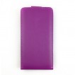 Synthetic Leather Flip Case Cover for Sony Xperia Z2 D6503 - Purple