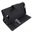 Mercury Fancy Diary Wallet Case for Sony Xperia M2 - Black