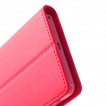 Korean Sonata Wallet Case for Sony Xperia Z3 - Hot Pink