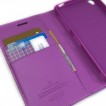 Korean Sonata Wallet Case for Sony Xperia Z3 - Purple
