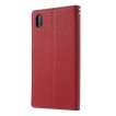 Korean Mercury Fancy Diary Wallet Case for Sony Xperia Z5 Compact Red