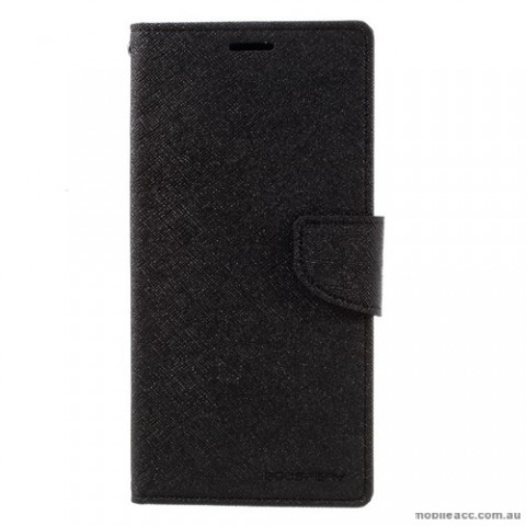 Mooncase Stand Wallet Case For Sony Xperia XA Ultra Black 
